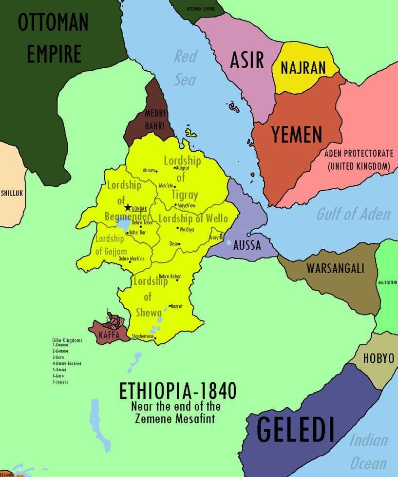 kart Efiopiya imperiyası